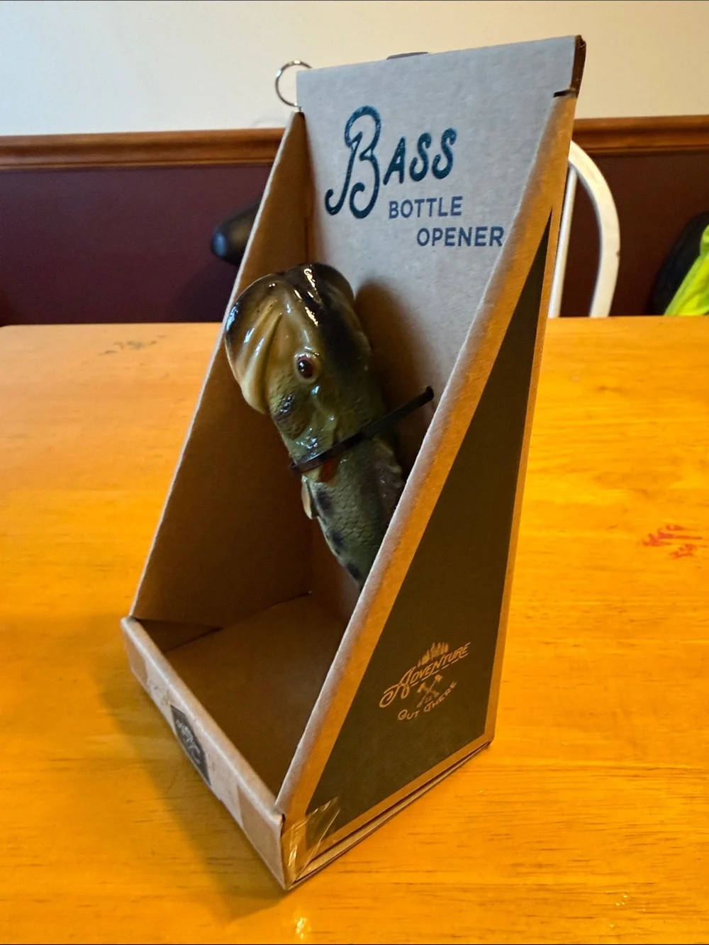 Bass Bottle Opener. New in package.